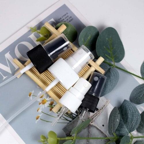 Cosmetics bottle caps plastic spray pump lid black /white 18/415/20/410/24/415/28/410