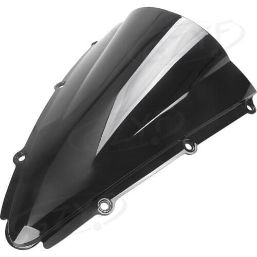 For Yamaha YZF R1 1000 2000 2001 Motorcycle Windscreen Windshield ABS Plastic Black