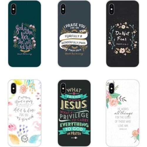 Soft Transparent Cover Bag Bible of Jesus Christian For Xiaomi Mi4 Mi5 Mi5S Mi6 Mi A1 A2 5X 6X 8 9 Lite SE Pro Mi Max Mix 2 3 2S