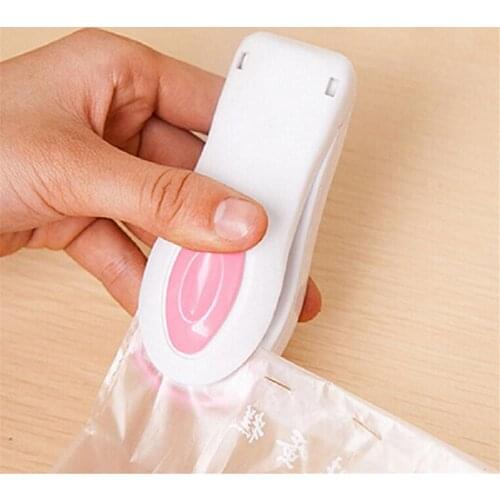 NEW Mini Handheld Electric Bag Sealing Machine Clips Portable Impulse Sealer Seal Plastic Work Packaging Bag 6 Colors