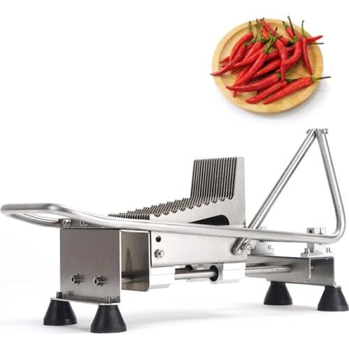 Portable Desktop Manual Cutting Machine,Cucumber, Beans, Green Pepper Twisted Household Small Cutter