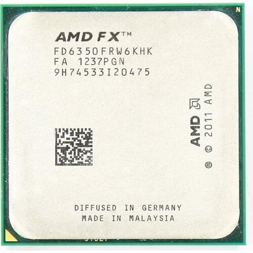 AMD FX 6350 3.9GHz Six-Core CPU Processor FD6350FRW6KHK Socket AM3