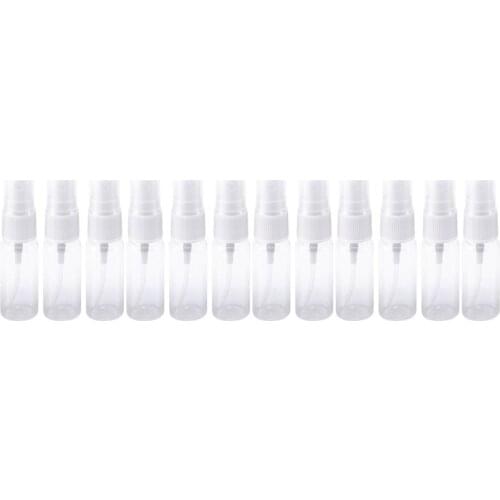 12 Pack 20 Ml Transparent Small Spray Bottle Plastic Small Spray Bottle Sub-Bottle