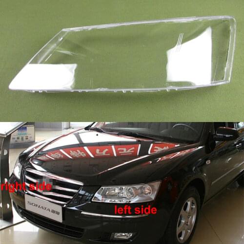 For Hyundai Sonata NF 2008 Transparent Headlight Cover Headlamps Glass Lampshade Headlight Housing Durable Lens