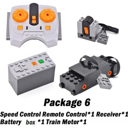 Technical Power Function Servo Motor IR Remote Control Receiver Battery Box technical creator technicalia Compatible All Brands