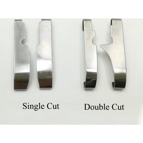 SHING RAY / YAMATO Four needles six lines sewing machine parts good quality presser foot Stainless steel shrapnel Single cut