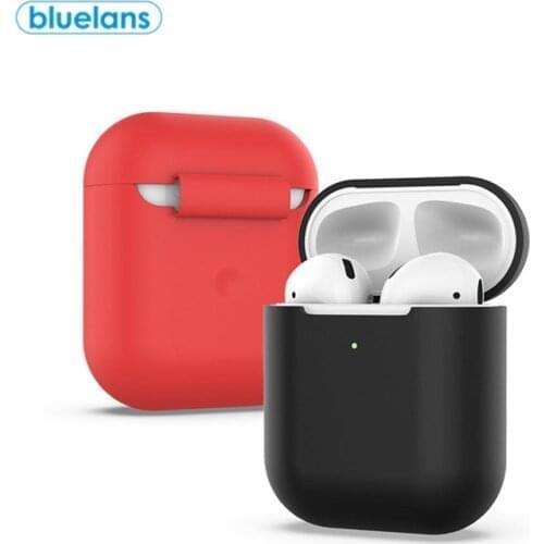 Silicone Wireless Bluetooth Earphones Protective Storage Bag Case for AirPods 2 Earbuds Cover Headphone Charging Box Cover