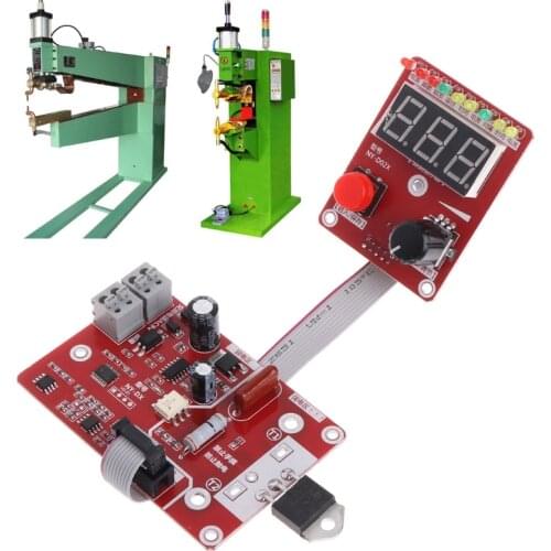 100A/40A Double Pulse Encoder Spot Welder Welding Machine Time Current Control LS'D Tool