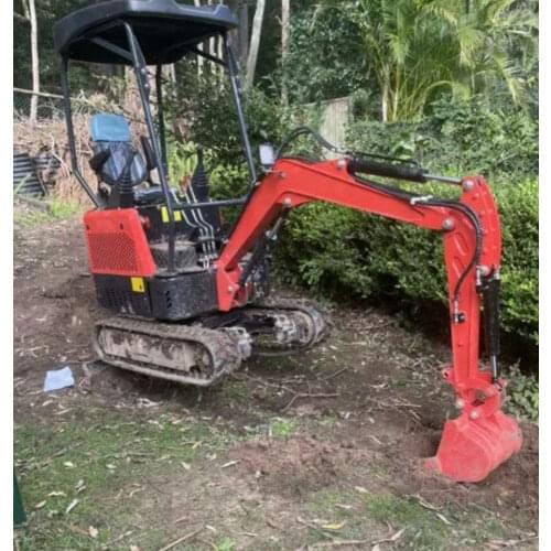 High quality 1.0Ton Mini Hydraulic Crawler Excavator With 0.25cbm Bucket