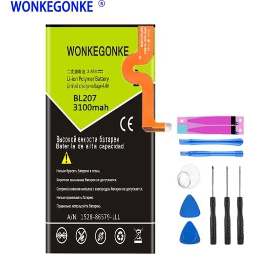 WONKEGONKE BL207 Battery For LENOVO K900 Batteries Bateria