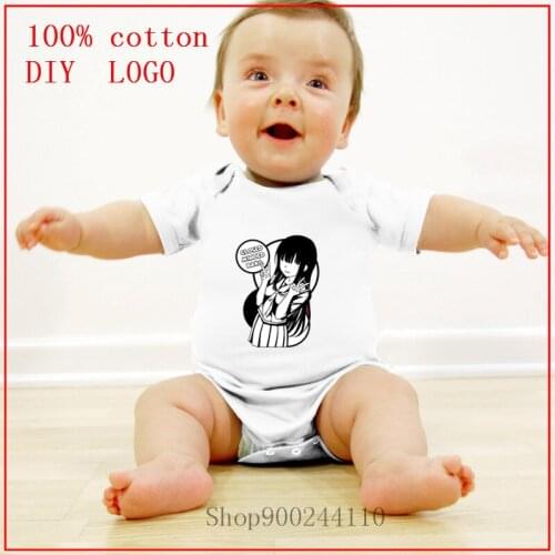 Closed Minded Baka Anime And Manga New Baby Bodysuit baby Newborn Infant Toddler Baby Boy girl Onesie Cotton Girl Boy Jumpsuit