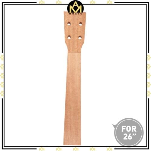 26 Inch Ukulele Neck For Tenor Ukulele Mahogany Ukulele DIY Replacement Ukulele Accessories