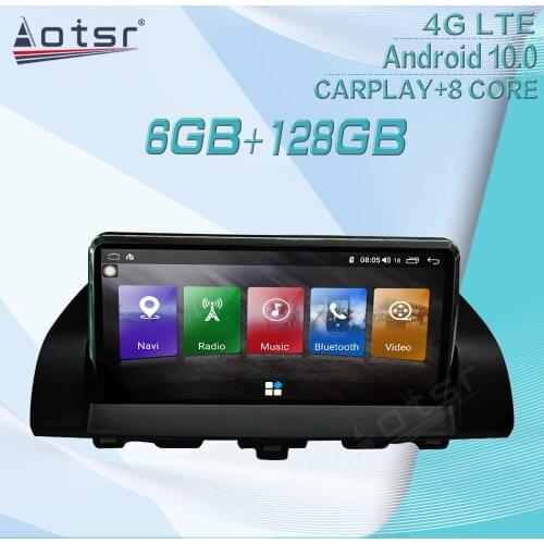 Carplay 128G For Honda Accord 10 Android Car Radio Tape Recorder Multimedia Video Player Stereo Head Unit Navigation GPS No 2din