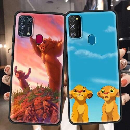 Gold Lion Phone Fundas For Samsung M51 M31s M31 Prime M30s M21 M11 F41 M01 A9 A7 2018 Coque