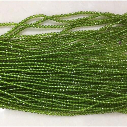 Faceted Peridot Genuine Clear Shiny Natural Stone 2MM Emerald Ruby Gemstone Undyed Strawberry Quartz Labradorite Rutilated