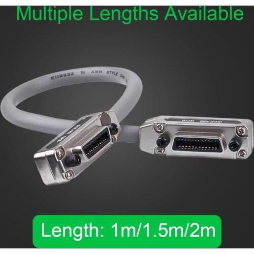 Ieee-488 Communication Cable With Metal Adapter 1M/2M GPIB Wire Ie488 Industrial Data Cable Head PIC Industrial Control Board