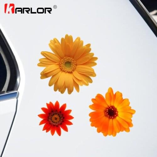 Personality 3D Leaves Flowers Car Stickers Decals Vinyl Decoration Cover Body Scratches Auto Car Styling Motorcycle Accessories