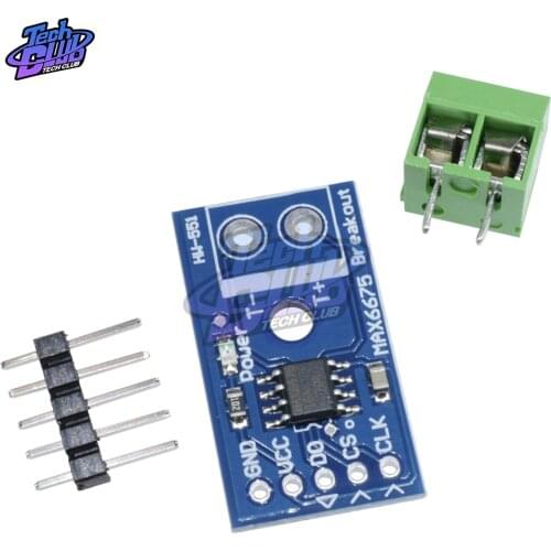 MAX6675 K-type Thermocouple Temperature Sensor Temperature 0-800 Degrees Module