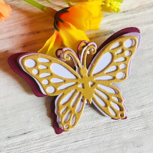 Metal Cutting Dies Cut Butterfly Set Decoration Scrapbook Paper Craft Knife Mould Blade Punch Stencils