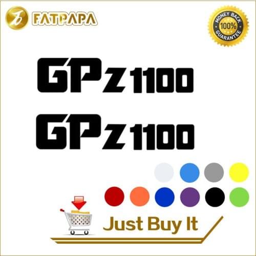 Motorcycle bike Fuel tank Wheels Fairing notebook Luggage helmet MOTO Sticker decals For Kawasaki GPZ 1100 GPZ1100