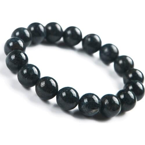 Genuine Natural Namibia Pietersite Bracelet Blue Gemstone Love Gift 12x11mm Pietersite Round Beads Fashion Bracelet AAAAA