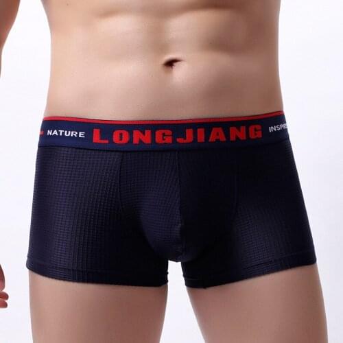 Underwear Men Sexy U Bulge Pouch Boxer shorts Breathable Mens Underpants U Convex Underwear Boxershorts boxer para hombre