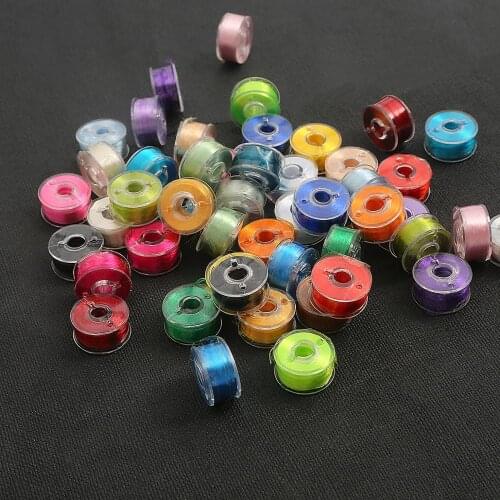 1pc Bright Ice Silk Embroidery Thread Sewing Embroidery Cross Stitch Silk Threads Bobbin Single Yarn Line For Handmade Supplies