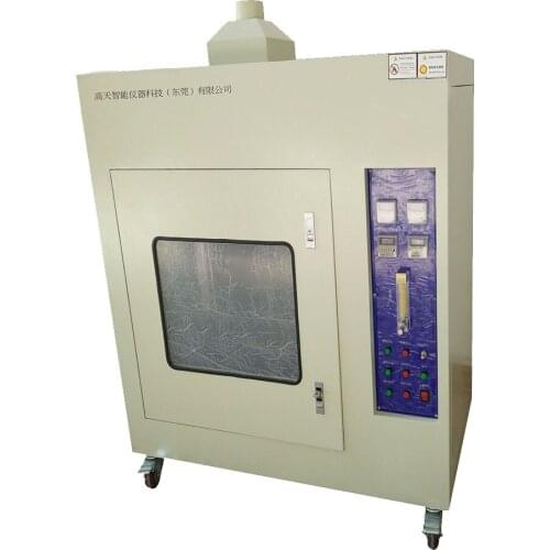 UL94 horizontal and vertical burning test box horizontal and vertical burning test machine wire and cable burning tester