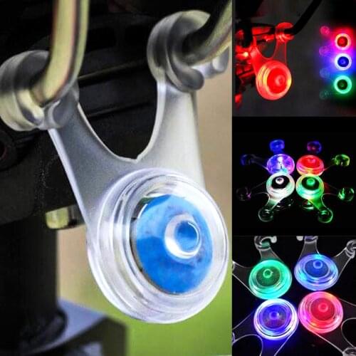 Bicycle Seat Tail Light Hanging Safety Warning Super Flashing Night Bike Lamp LED Bicycle Lights Hot Wheel Small Hanging Light