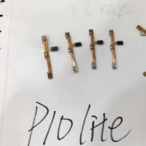 1pcs/lot Power on off Volume up down button flex cable For Huawei P10 Lite