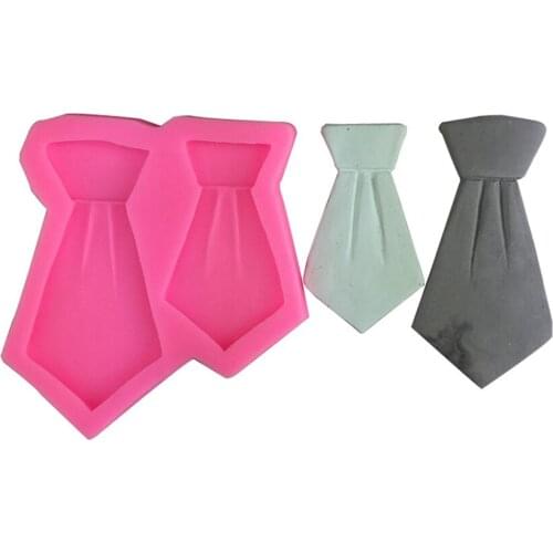 Large and small tie glue mold silicone glue mold fondant soft pottery clay glue plaster decoration molds