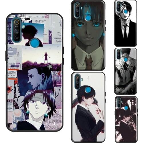 Chrollo Hunter x Hunter For Realme 8 Pro 6 7 Q3 Pro GT C21 C15 C3 Phone Case For OnePlus 9 Pro 8 Nord 7T 8T Cover