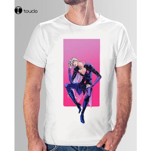 Giorno Giovanna JojoS Bizarre Adventure Series Anime White T-Shirt Jotaro Kujo
