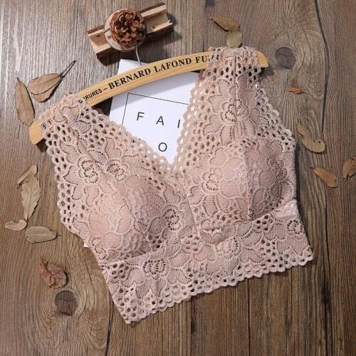 Hot Sale Lace Wrapped Chest V-Neck Tight Tube Tops Beauty Back Butterfly Women Fashion Camisole Underwear Tube TopsNew