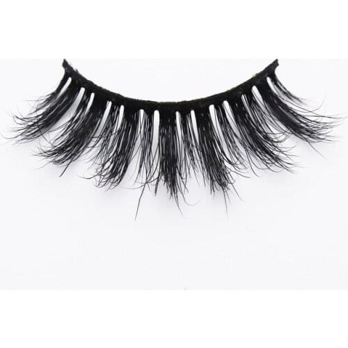 Hot Selling Singper Hair Natural Thick Comfortable False Eyelashes Nude Makeup Natural Pair of Fake Eyelashes KNG-30