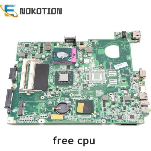NOKOTION MB.EEB06.001 MBEEB06001 For Acer Extensa 5635 5235 laptop motherboard DAZR6EMB6B0 DDR2 GL40 free cpu