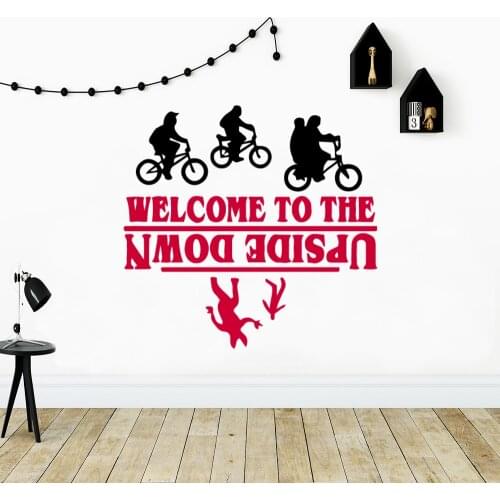Fashionable Stranger Things Decoration Wall Stickers For Kids Room Vinyl Sticker Wall Decal Stranger Things Art Decals