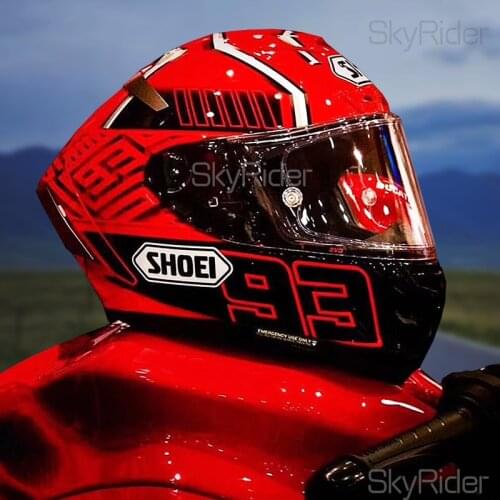 Full Face Motorcycle helmet X14 red ant helmet Motocross Racing Motobike Riding Helmet Casco De Motocicleta