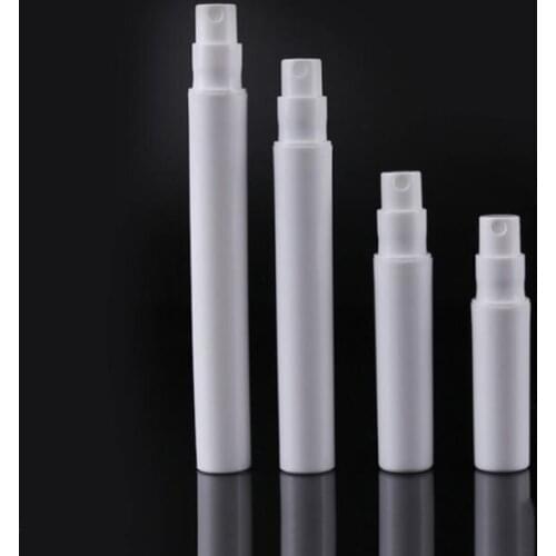 Wholesale Empty Sample Spray Bottles 2ml 3ml 4ml 5ml White Plastic Perfume Bottle Vials 1000pcs/lot DHL Free SN3027