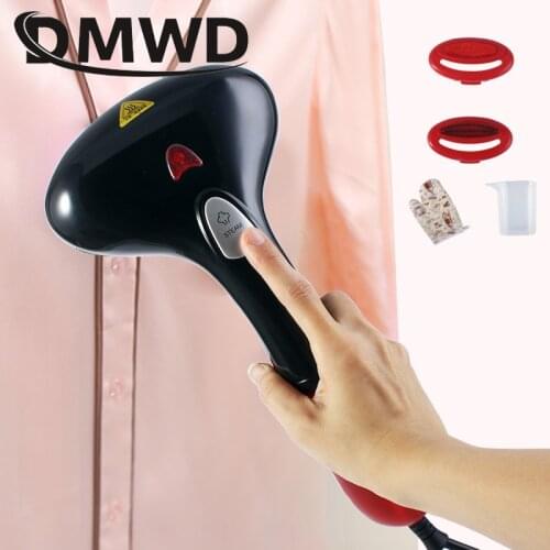 DMWD 110V/220V Handheld Garment Steamer Electric Clothes Steam Ironing Machine Mini Portable Travel Cloth Fabric Cleaning Brush