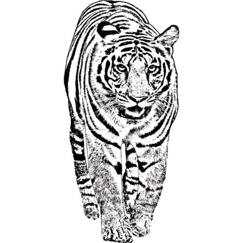 Tiger Clear Stamp/Seal for DIY scrapbooking/photo album Decorative clear stamp sheets A1866