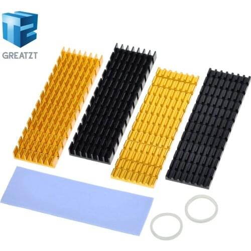 GREATZT Heatsink Heat Dissipation Radiator M.2 Cooling Heat Sink Heat Thermal Pads for M.2 NGFF 2280 PCI-E NVME SSD