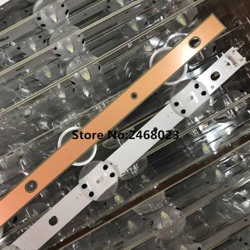 2PCS LED strip for 43LV762V 43LV765H 43SJ8000 43SJ800V 43SJ800T 43SJ8109 43UJ630V 43SK7900 43UJ6100 43UJ6300 43UJ6309 43UJ6307