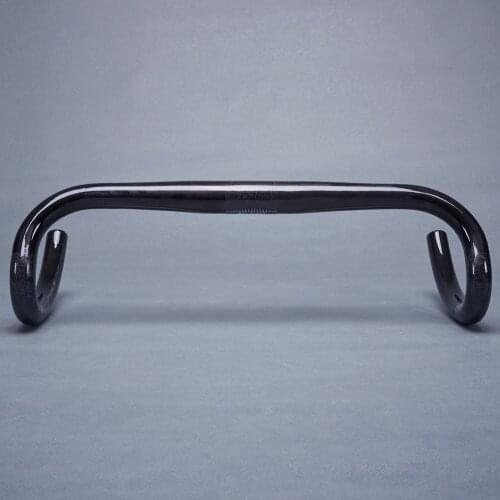 Cycling Bent Handlebar Road Bike Carbon Fiber Drop Bar 400/420/440mm Bicycle Handlebars For Stem Clamp Diameter 31.8mm