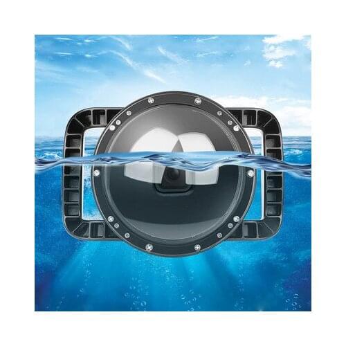 Diving Dome Port Waterproof Housing Case Lens Cover for GoPro Hero 9 Black