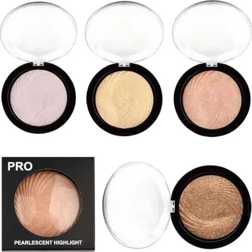 3D Makeup Pigment Highlighter Pressed Powder Shimmer Glow Contour Shadow sculpting Repair Face Highlight Palette Custom Label