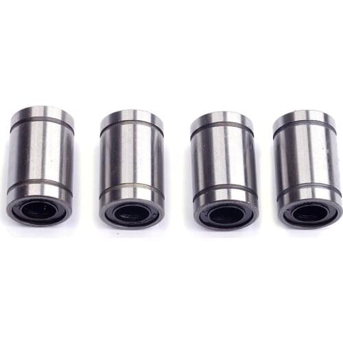 4PCS New Upgrade 3D Printer Linear Ball Bearing LM8LUU 24mm(L)*8mm(ID)*15mm(OD) For 3D Printer Parts