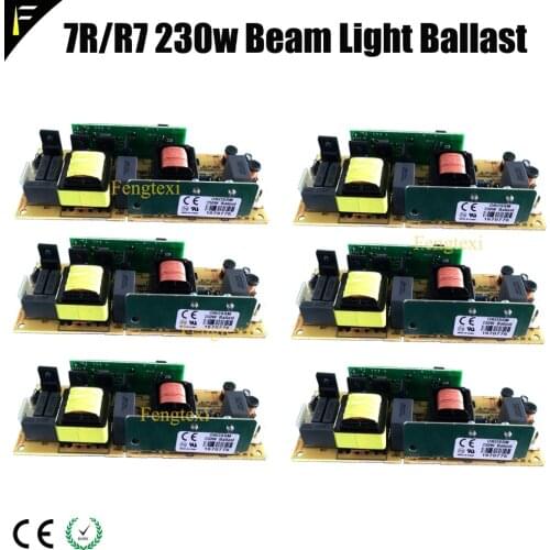 6pcs/lot 5R 7R 15R Beam Circuit Board - 7R 230 Power Supply Drive Board Ballast Ignitor 230 w