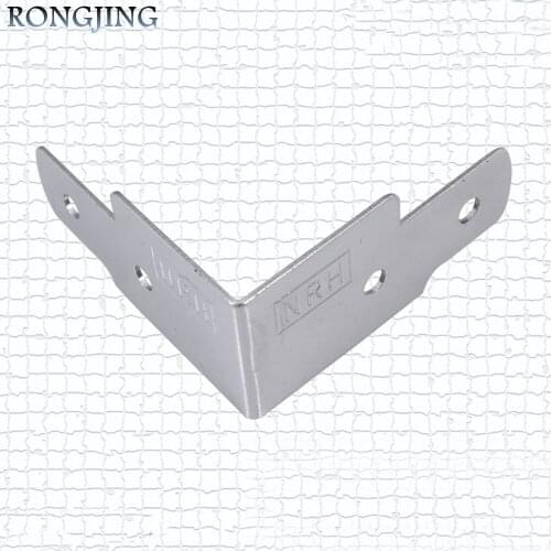 8pcs Iron Corner Bracket Metal Wood Angle Corner Hardware Accessories Corner Angle Brackets Connector Extrusion Bracket