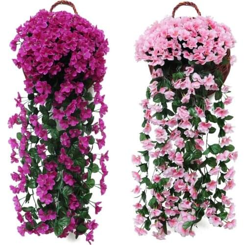 90Cm Violet Artificial Flower Vine Home Decor Saint Valentin Deco Maison Room Wedding Party Supplies Wall Hanging Diy Ornaments